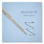 Refill For Waterman Ballpoint Pens, Medium Conical Tip, Black Ink