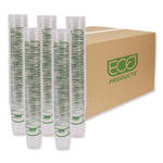 GreenStripe Renewable and Compostable Cold Cups, 20 oz, Plastic, Clear, 50/Pack, 20 Packs/Carton