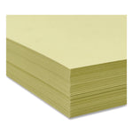 Colors 30% Recycled Colored Paper, 20 lb Bond Weight, 8.5 x 14, Canary, 500/Ream