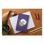 Smoko Astro Tayto Layflat Notebook, 1-Subject, Medium/College Rule, Blue/White/Tan Cover, (72) 8 x 5 Sheets