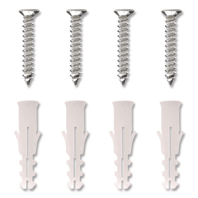 Poster Holder, Aluminum, 8.5 x 11, Silver