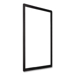 Menu Holder For 11 x 17 Menus, Landscape Orientation, 18.9 x 12.6 Holder, Clear/Black