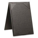 Table-Top Menu Holder, For 5 x 7 Menus, 5.6 x 7.6 Holder, Black