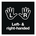 SoftGrip Nonstick Scissors, 5" Long, Straight White/Gray Handle