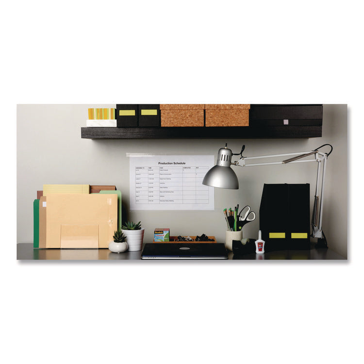 Transparent Tape in Handheld Dispenser, 1" Core, 0.75" x 25 ft, Transparent, 3/Pack