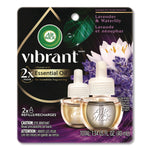 Scented Oil Refill, Lavender and Waterlily, 0.67 oz, 2/Pack