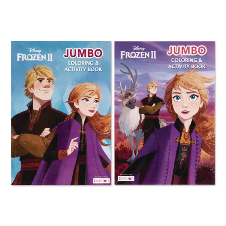 Disney Frozen 2 Jumbo Coloring and Activity Book, 10.75 x 7.75, 64 Pages