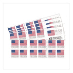 First-Class Forever Stamps, U.S. Flag, 20 Stamps/Book, 5 Books/Pack