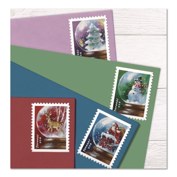 First-Class Forever Stamps, Holiday, 20/Book