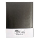 Self-Sealing Bubble Mailer, 6 x 9, Black, 12/Pack