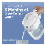 Standard Replacement Filters for Pitchers, Made Without BPA, 3/Pack