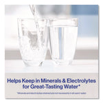 Small 6-Cup Water Filter Pitcher with 1 Standard Filter, Denali, White