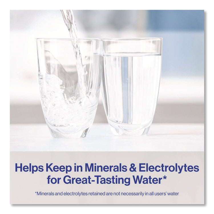 Small 6-Cup Water Filter Pitcher with 1 Standard Filter, Denali, White