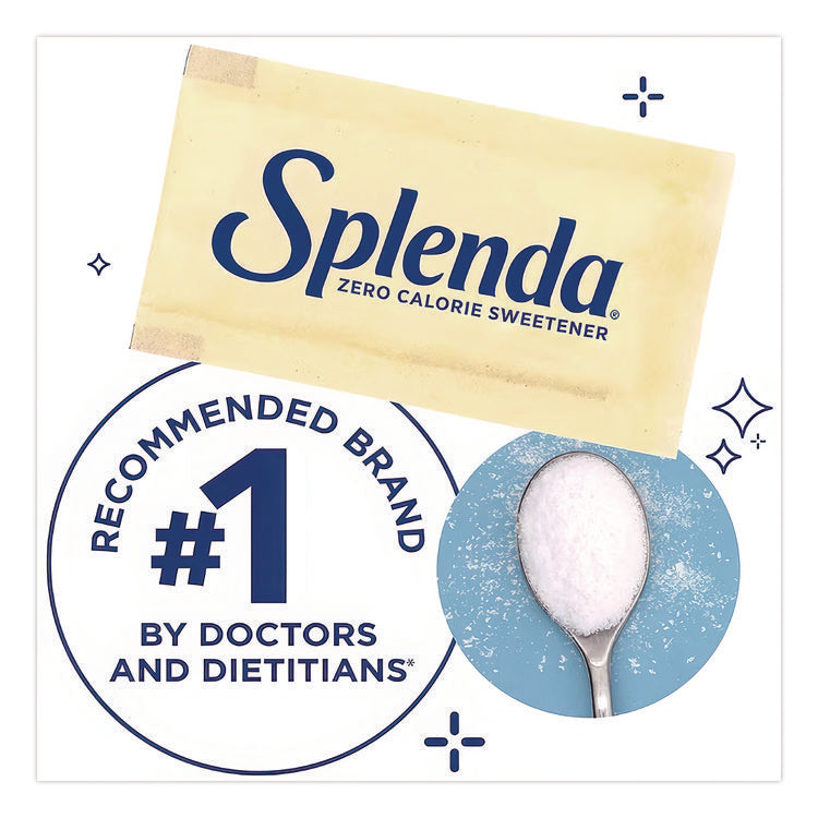 No Calorie Sweetener, 0.04 oz Packet, 400/Box, 5 Boxes/Carton