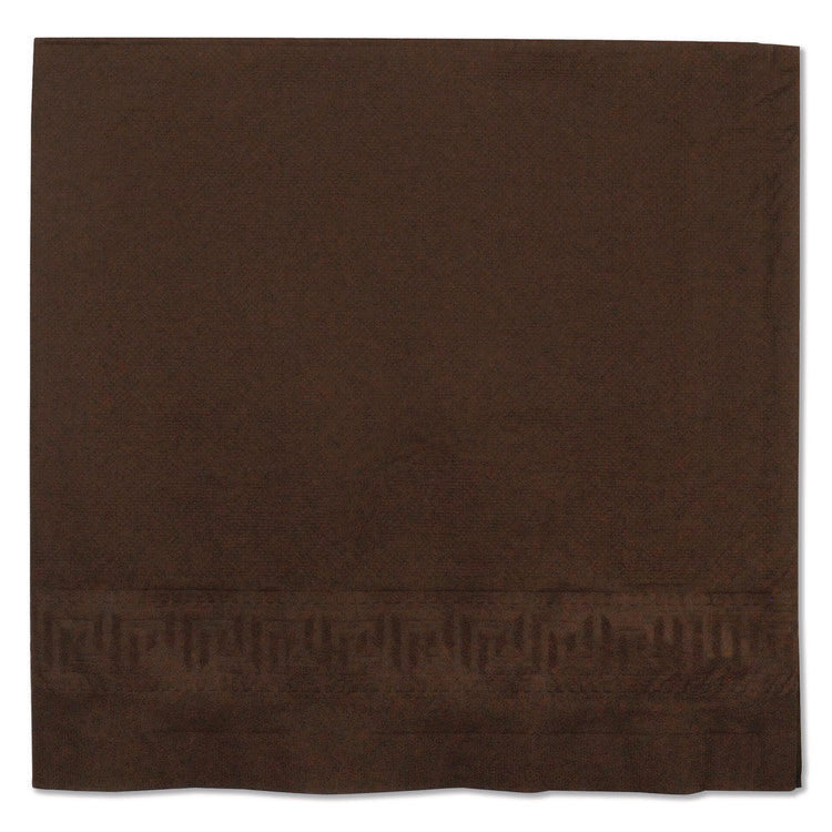 Cellutex Table Covers, 54" x 108", Chocolate Brown, 25/Carton