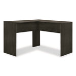 Corner Computer Desk, 47.83" X 47.83" X 30.39", Dark Gray