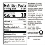 Nitro Cold Brew Coffee, Black Unsweetened, 9.6 oz Can, 12/Carton