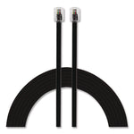 Line Cord, Plug/plug, 25 Ft, Black