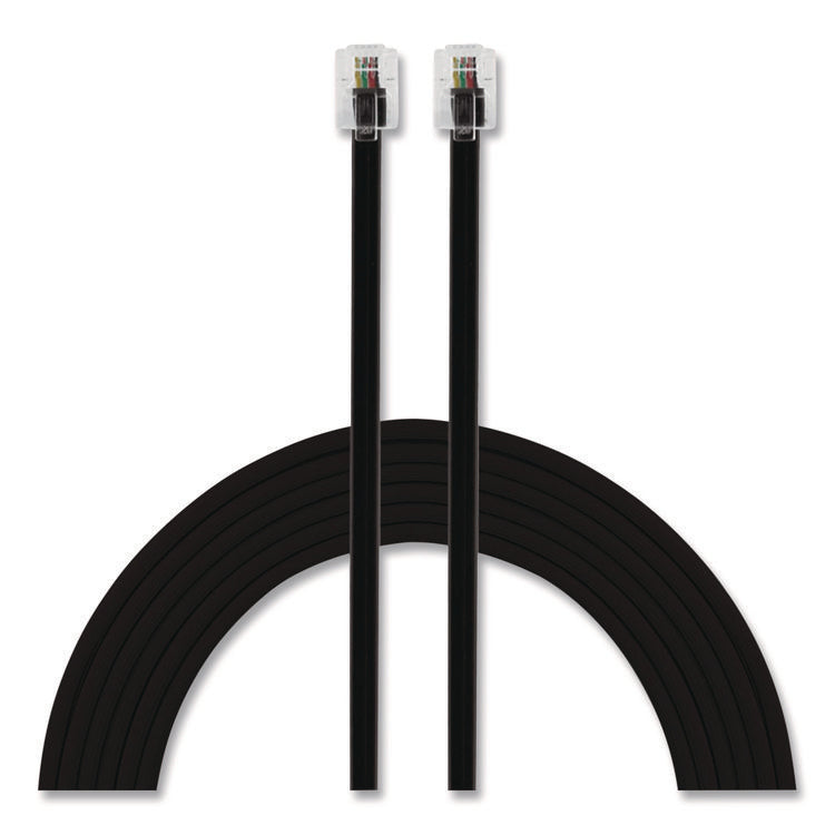 Line Cord, Plug/plug, 25 Ft, Black