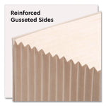Stadium File, 10.5" Expansion, 12 Sections, 1/3-Cut Tabs, Letter Size, Beige