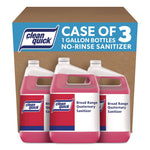 Broad Range Quaternary Sanitizer, Sweet Scent, 1 Gal Bottle, 3/carton