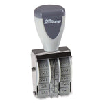 Traditional Date Stamp, 5 Years, 1.25" X 0.2"