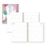 Ashley G Multicolor Smoke Academic Weekly/Monthly Planner, 11" x 8.5", Multicolor Cover, 12-Month (Jul-Jun): 2025 to 2026
