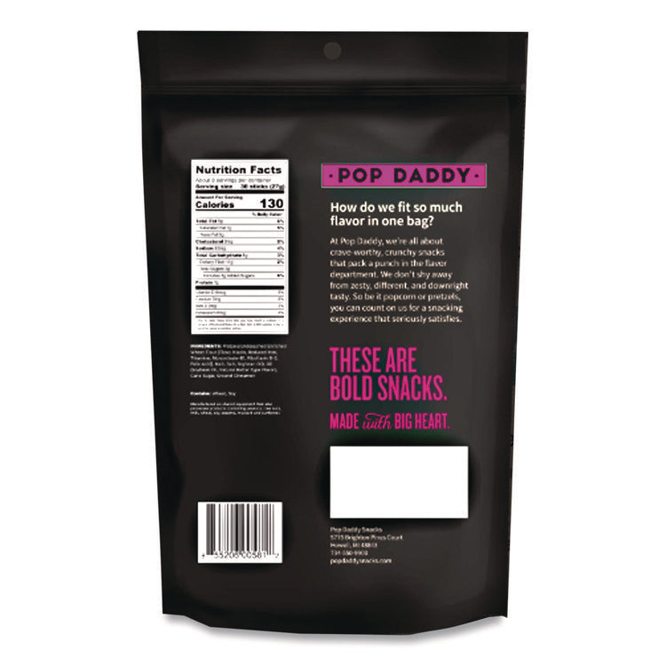 Cinnamon Sugar Pretzel Sticks, 3 oz Bag, 15/Carton