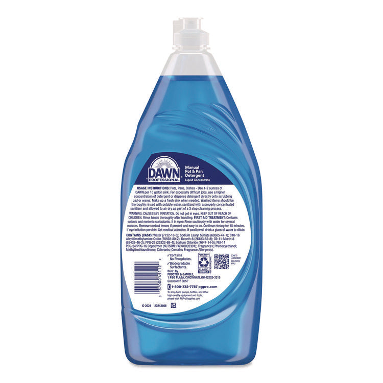 Manual Pot/pan Dish Detergent, 38 Oz Bottle
