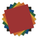 Premium Permanent Vinyl, 12 x 12, Assorted Colors, 6/Pack