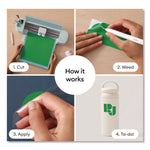 Premium Permanent Vinyl, 12 x 12, Assorted Colors, 6/Pack