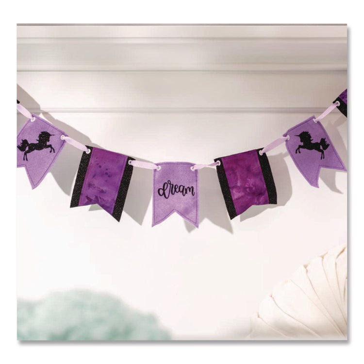 Smart Iron-On Material for Fabric, 5.5 x 24, Black