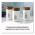 Joy Permanent Smart Vinyl for Assorted Surfaces, 5.5 x 120, Black