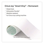 Joy Permanent Smart Vinyl for Assorted Surfaces, 5.5 x 120, White
