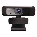 JVCU100 USB HD Webcam, 1920 pixels x 1080 pixels, 2 Mpixels, Black