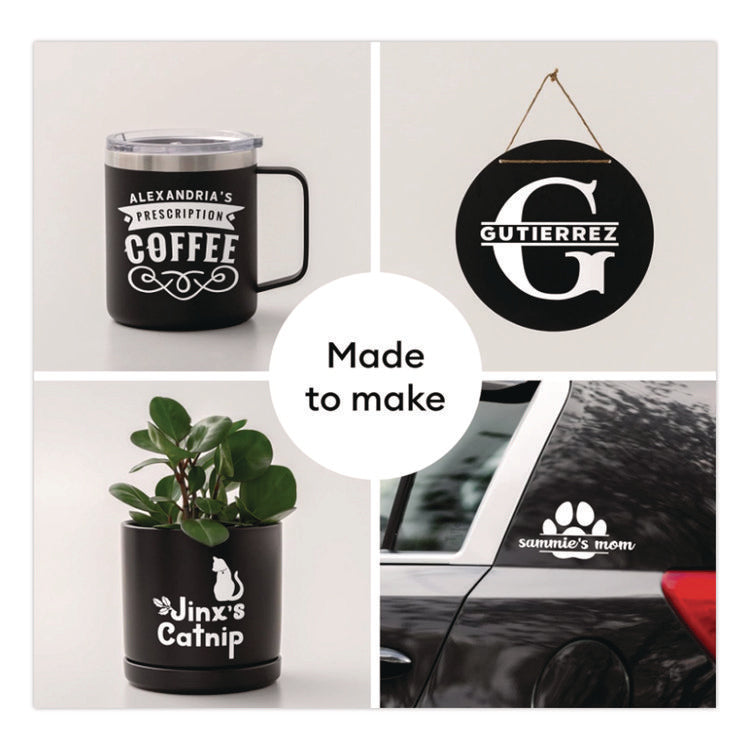 Premium Permanent Vinyl, 12 x 48, White