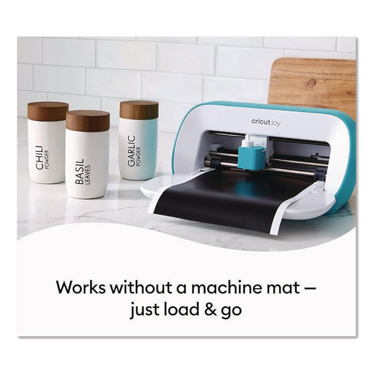 Joy Removable Smart Vinyl for Assorted Surfaces, 5.5 x 120, Black