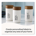 Joy Removable Smart Vinyl for Assorted Surfaces, 5.5 x 120, Black