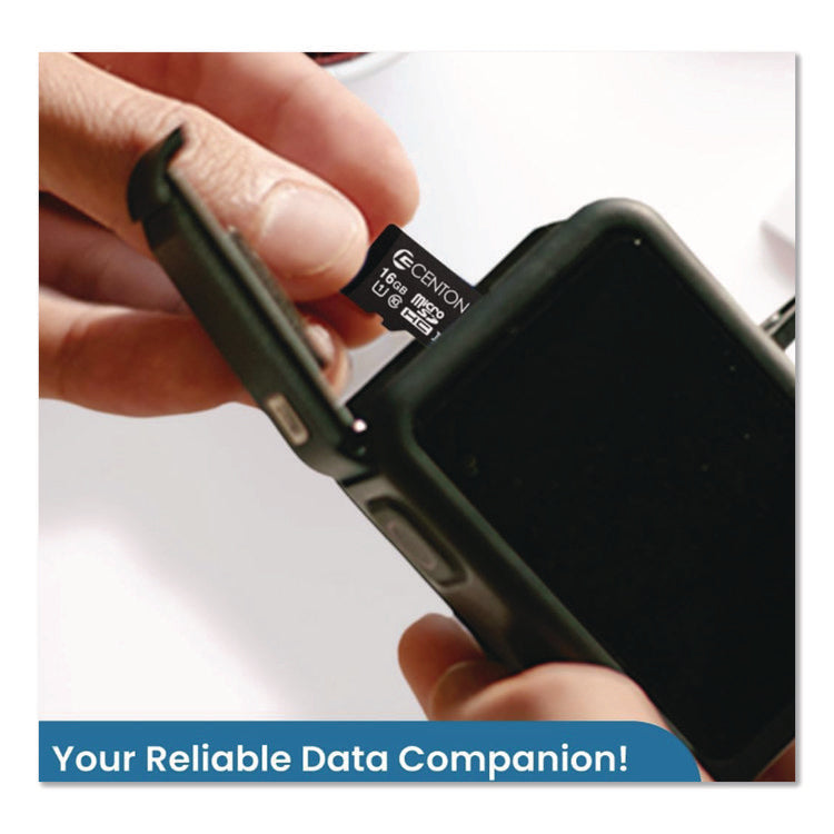 Microsdhc Memory Card With Sd Adapter, Uhs-I U1 Class 10, 16 Gb