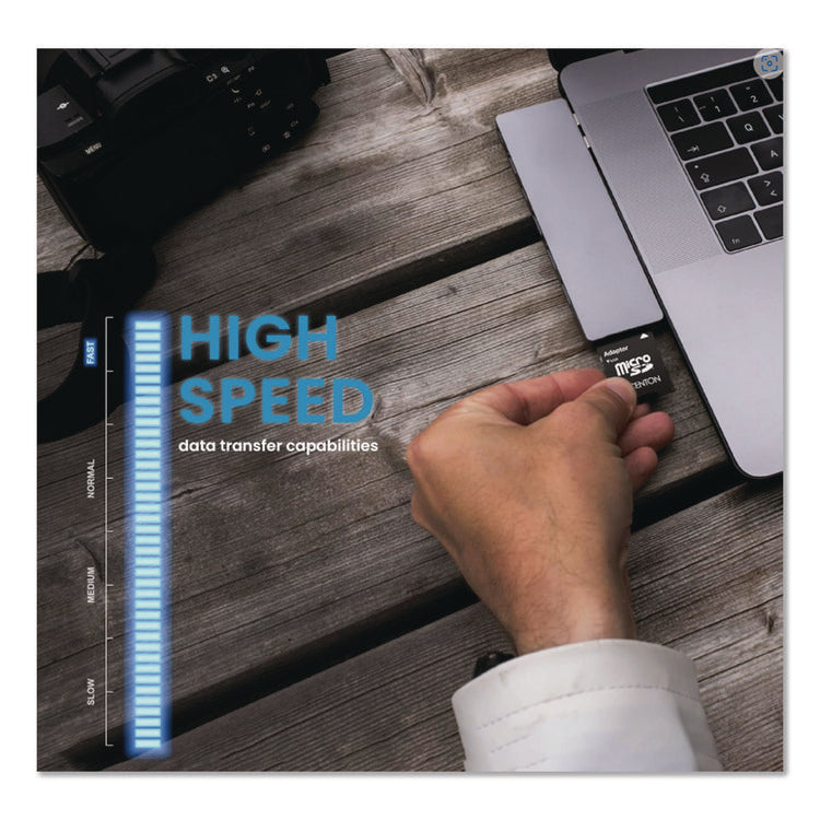 Microsdhc Memory Card With Sd Adapter, Uhs-I U1 Class 10, 16 Gb