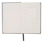 Bonded Leather Journal, 1-Subject, Narrow Rule, Black Cover, (240) 8.25 x 5 Sheets