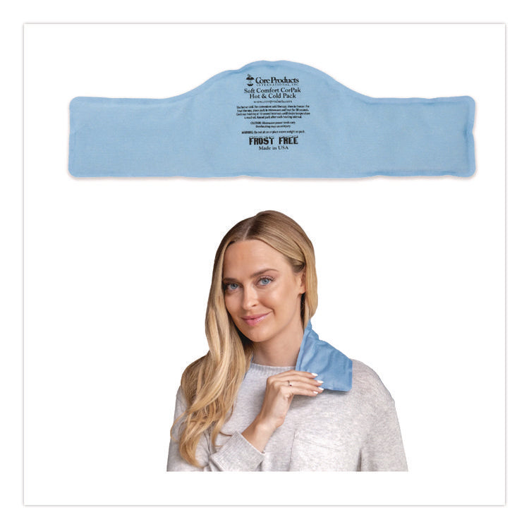 Soft Comfort CorPak Reusable Hot and Cold Pack, Neck Contour, 20 x 6
