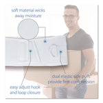 Corfit System Lumbosacral Spinal Back Support, X-Large, 40" To 52" Waist, White