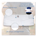 Corfit System Lumbosacral Spinal Back Support, X-Large, 40" To 52" Waist, White