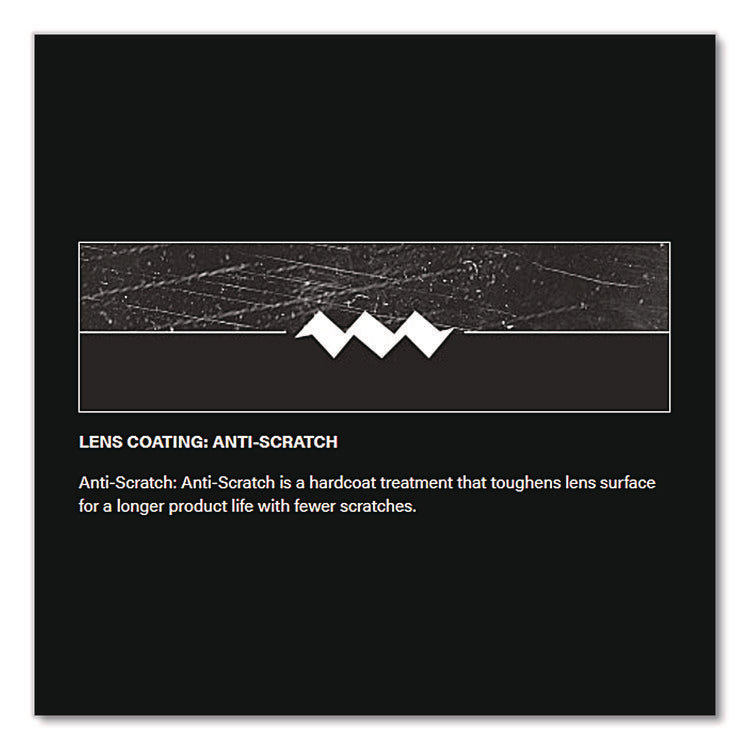 Zenon Z-Lyte Safety Glasses, Scratch-Resistant, Clear Plastic Frame, Clear Polycarbonate Lens