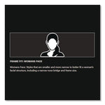 Eva Optical Safety Glasses, Scratch-Resistant, Pink Lens, Pink/Clear Frame