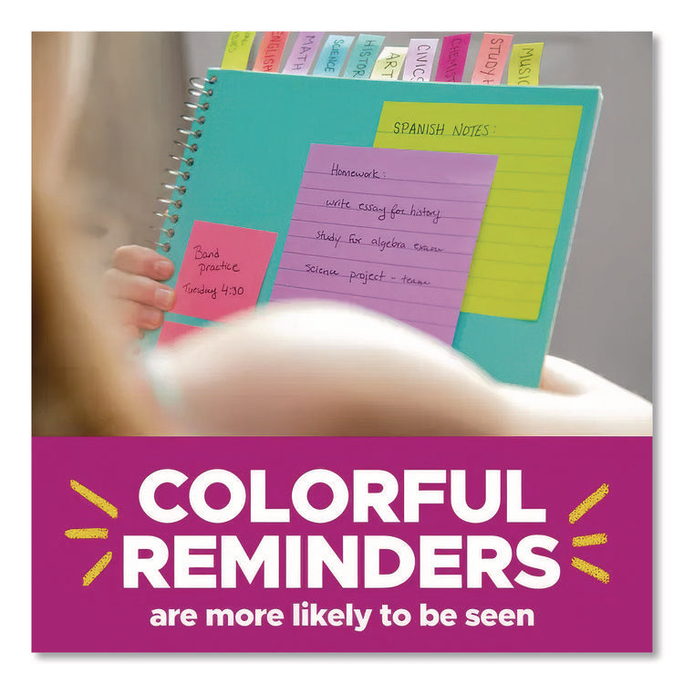 Original Pop-up Refill Cabinet Pack, 3" x 3", Poptimistic Collection Colors, 100 Sheets/Pad, 18 Pads/Pack