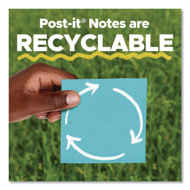 Original Pop-up Refill Cabinet Pack, 3" x 3", Poptimistic Collection Colors, 100 Sheets/Pad, 18 Pads/Pack