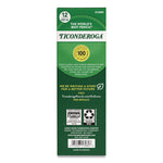 Ticonderoga Beginners Woodcase Pencil with Microban, HB (#2), Black Lead, Yellow Barrel, Dozen