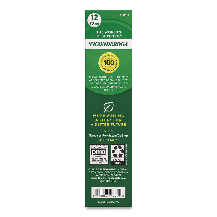 Erasable Colored Pencils, 2.6 mm, 2B (#2), Blue Lead, Blue Barrel, 12/Pack